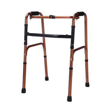 ADJUSTABLE FOLDING MEDICAL WALKER ROLLATOR