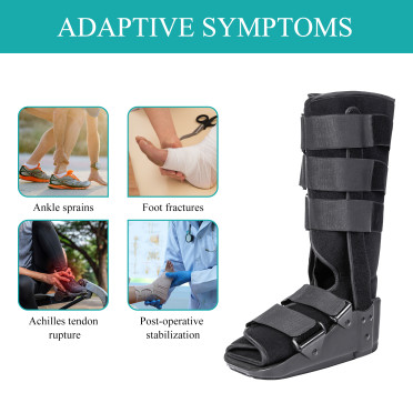 LIGHT WEIGHT MEDICAL ORTHOPEDICS FRACTURE ANKLE WALKER / AIR CAST WALKING BOOT