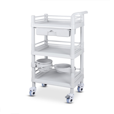 HIGH QUALITY MEDICAL MEDICINE TROLLEY WITH DRAWERS
