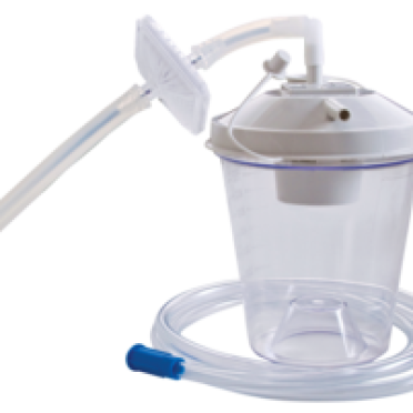 SUCTION CANISTER KIT, 800CC WITH FLOATER TOP